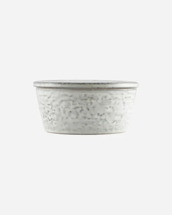 House Doctor Aufbewahrung mit Deckel, Rustic, Grau;Blau- Geschirr