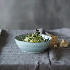 House Doctor Bowl Rustic Grey Blue 21,5 cm- Geschirr