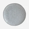 House Doctor Cake Plate Rustic Grey Blue- Geschirr