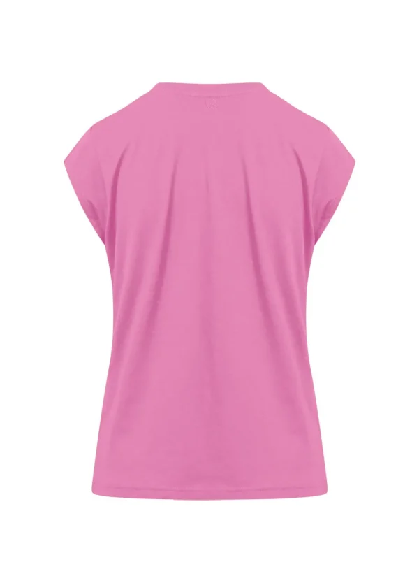 Coster Copenhagen CC Heart Basic T-Shirt Diva Pink- T-shirts & Tops