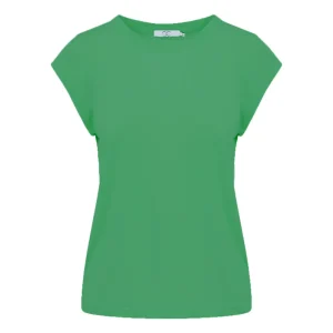 Coster Copenhagen CC Heart Basic T-Shirt Emerald Green- T-shirts & Tops