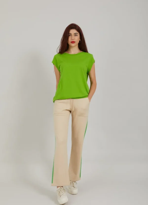 Coster Copenhagen CC Heart Basic T-Shirt Flashy Green- T-shirts & Tops