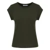 Coster Copenhagen CC Heart Basic T-Shirt Hunter Green- T-shirts & Tops