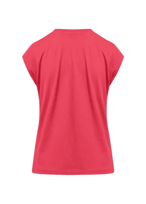 Coster Copenhagen CC Heart Basic T-Shirt Intense Pink- T-shirts & Tops