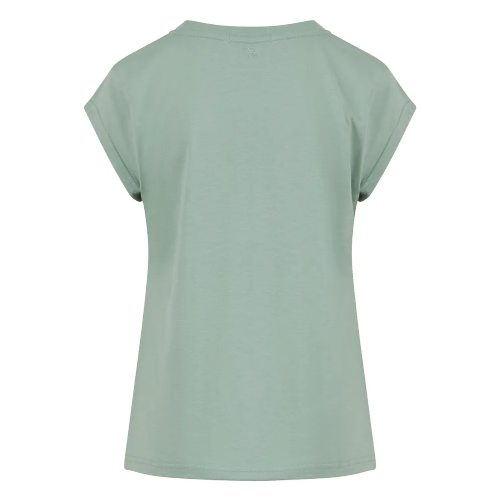 cc_heart_basic_tshirt_min_1.webp Coster Copenhagen CC Heart Basic T-Shirt Minty Green- T-shirts & Tops