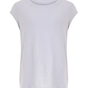 Coster Copenhagen CC Heart Basic T-Shirt Powder Blue- T-shirts & Tops