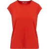 Coster Copenhagen CC Heart Basic T-Shirt Red Lips- T-shirts & Tops