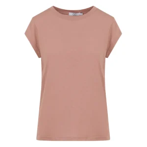 Coster Copenhagen CC Heart Basic T-Shirt Washed Rose- T-shirts & Tops
