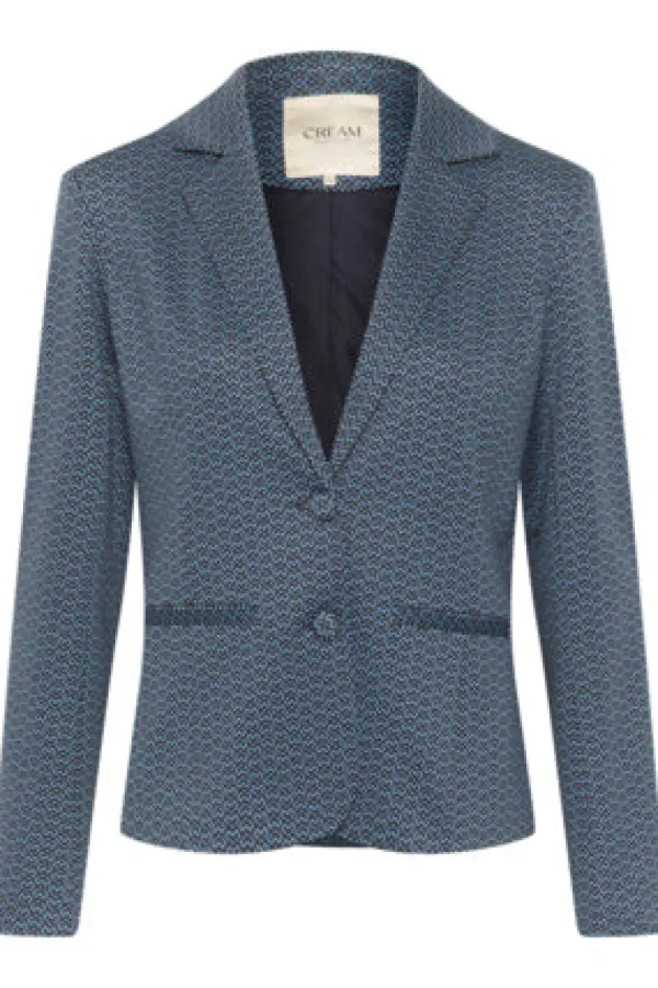 Cream CRAnett Blazer Captain Geo Dot- Blazer