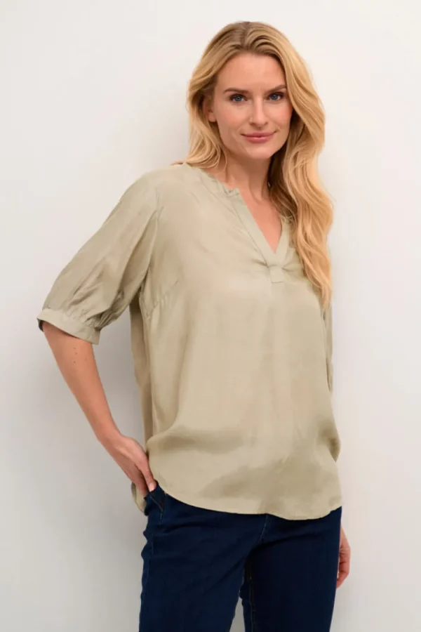 Cream CRArina Blouse Overland Trek- Shirts & Blusen