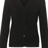 Cream CRDela Knit Cardigan Pitch Black- Strick & Cardigans