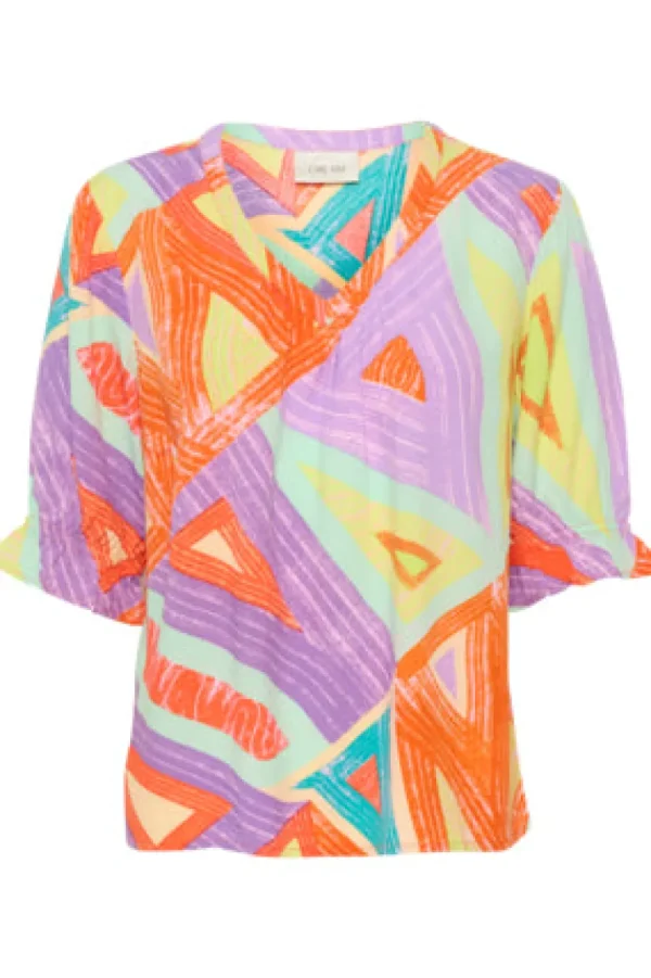 Cream CRGia Blouse Geometric Print- Shirts & Blusen