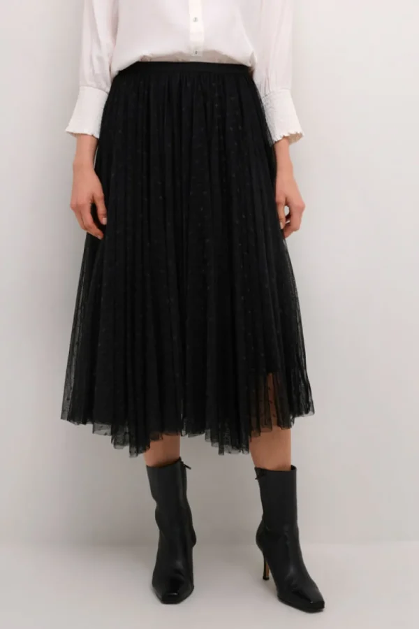 Cream CRIrma Skirt Pitch Black- Röcke