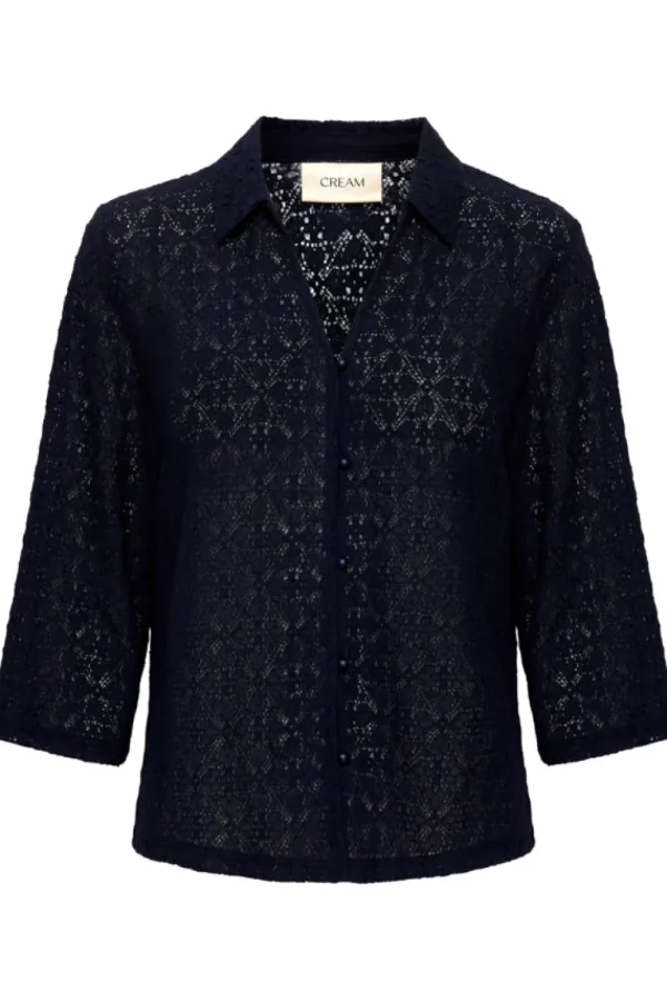 Cream CRKlara Blouse Navy Blazer- Shirts & Blusen