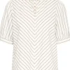 Cream CRNaomi Blouse Marshmallow Stripe- Shirts & Blusen