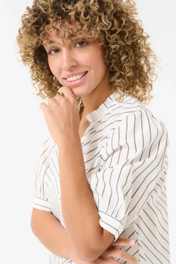 Cream CRNaomi Blouse Marshmallow Stripe- Shirts & Blusen