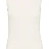 Cream CRRibba Top Snow White- T-shirts & Tops