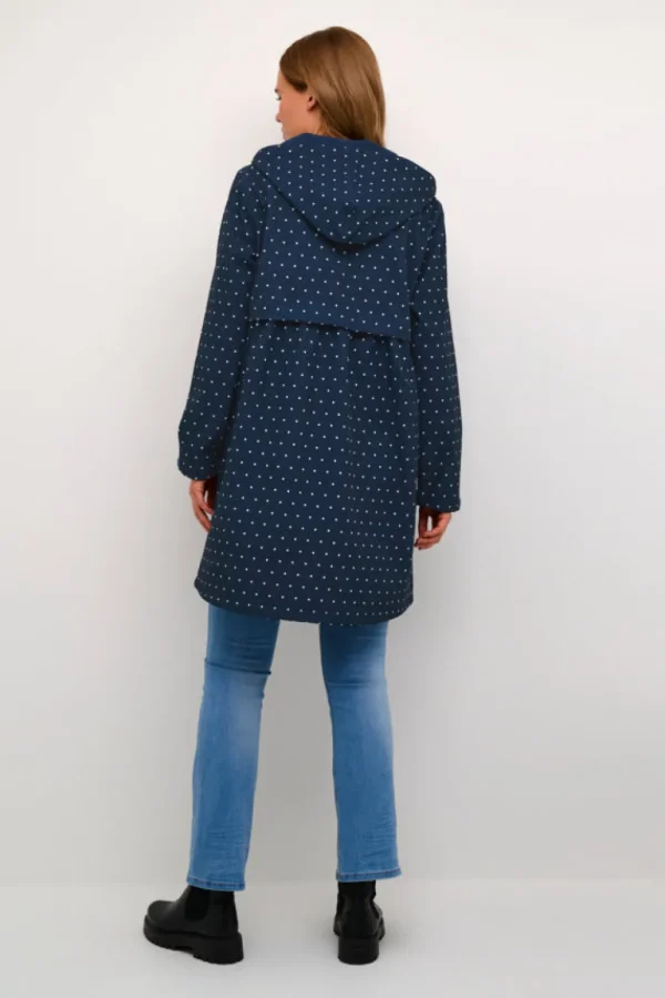 Cream CRSola Softshell Jacket Dress Blue- Mäntel & Jacken