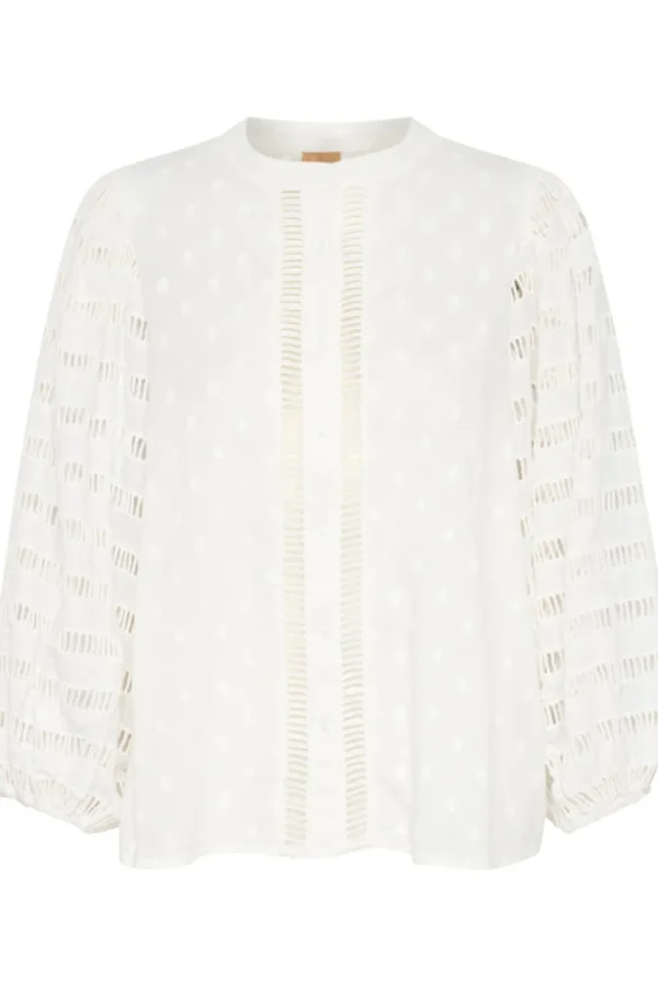 Culture CUTaro Shirt Spring Gardenia- Shirts & Blusen