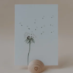 Eulenschnitt ES Aquarellkarte Pusteblume- Lovely Stuff