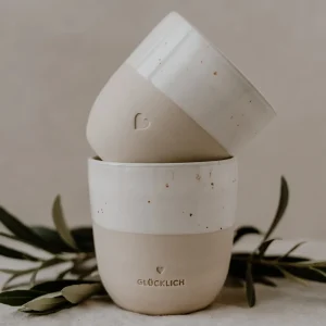 Eulenschnitt ES Kleiner Becher Herz- Geschirr