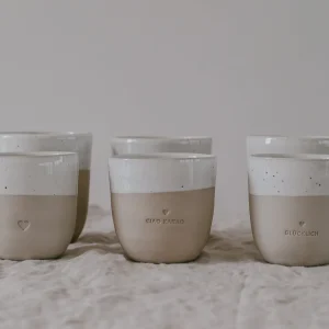 Eulenschnitt ES Kleiner Becher Herz- Geschirr