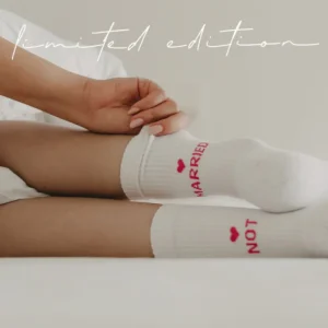 Eulenschnitt ES Socken Not Married 39-42- Wäsche & Socken