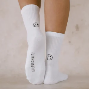 Eulenschnitt ES Socken Smiley 39-42- Wäsche & Socken