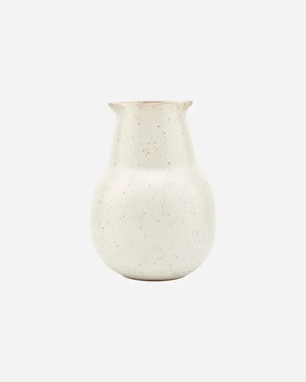 House Doctor Flasche, Pion, Grau/ weiß- Dekoration