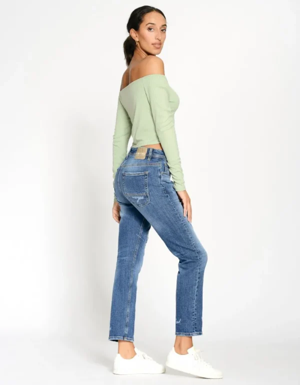 Gang 94 Nica Jeans Rocky Midblue- Jeans