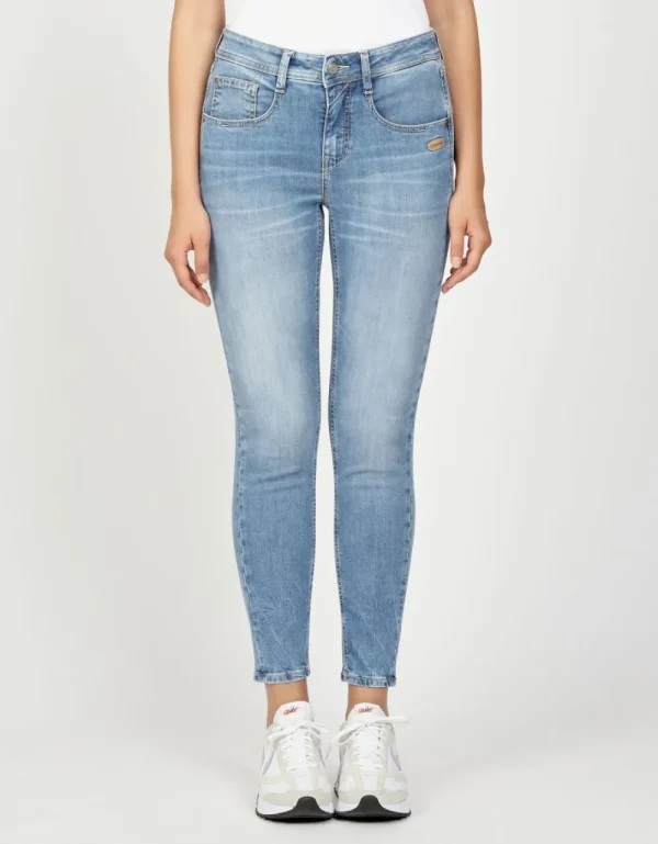 Gang 94Amelie Cropped Summer Joy- Jeans