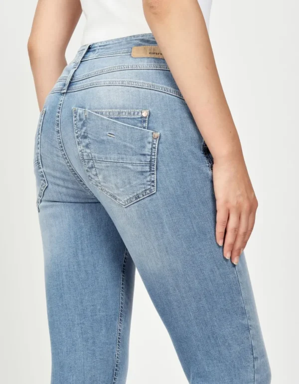 Gang 94Amelie Cropped Summer Joy- Jeans