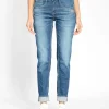 Gang 94Amelie Jeans Calm Mid Ocean- Jeans
