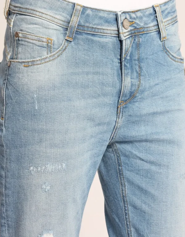 Gang 94Amelie Jeans Cropped Real Aqua Wash- Jeans