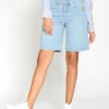 Gang 94Carlotta Bermuda Easy Light Blue- Shorts
