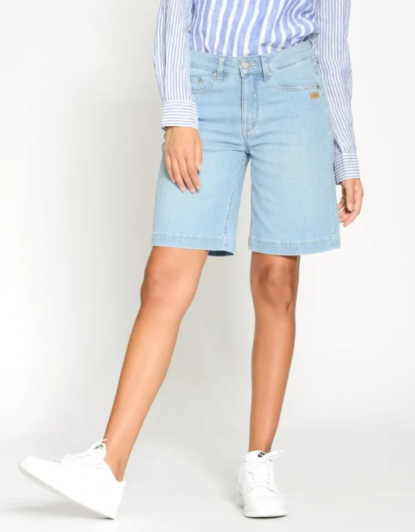Gang 94Carlotta Bermuda Easy Light Blue- Shorts