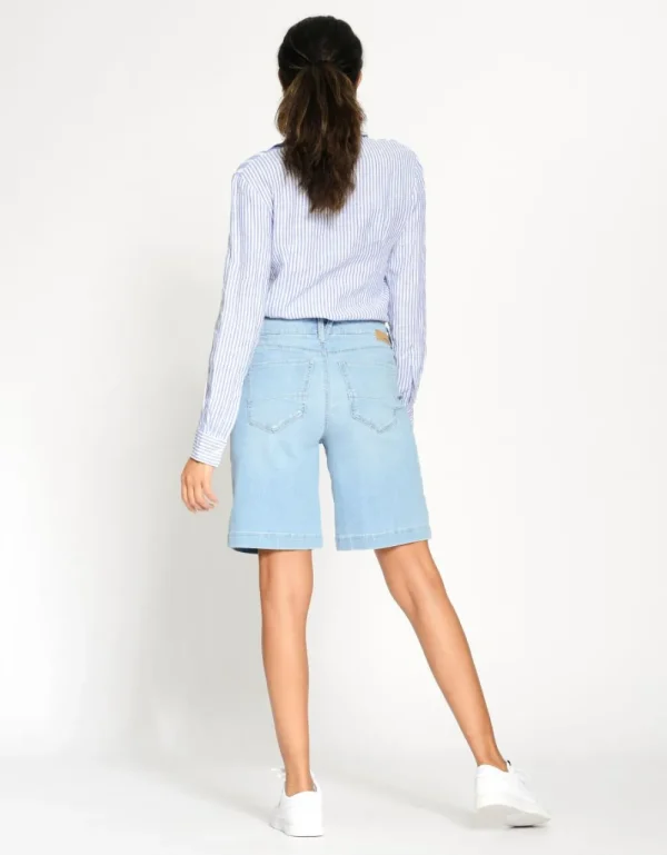 Gang 94Carlotta Bermuda Easy Light Blue- Shorts