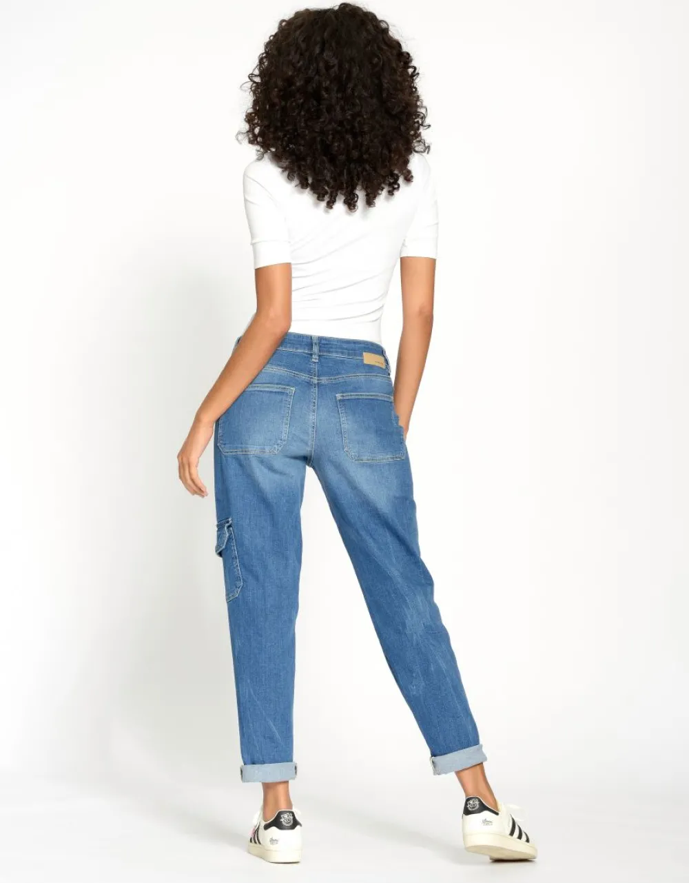 gang_gerda_worker_jeans_m_3.webp Gang 94Gerda Worker Jeans Med. Waterline Wash- Jeans