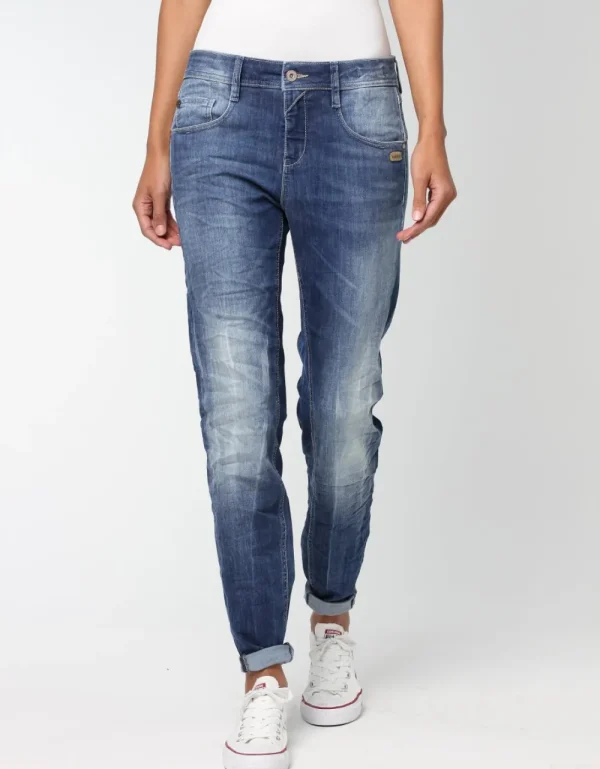 Gang Jeans 94Amelie No Square Mid Wash- Jeans