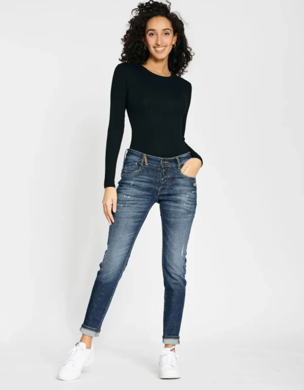 Gang Jeans 94Gerda Real Used Denim- Jeans