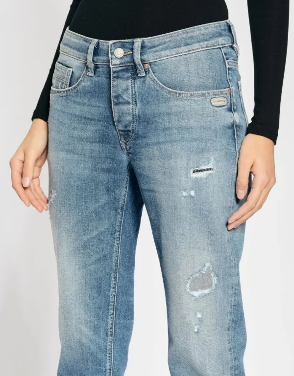 Gang Jeans 94Nica Cropped True Denim Used- Jeans