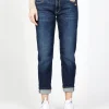 Gang 94Nadia Cropped Jeans Sea Tide Worn Wash- Jeans