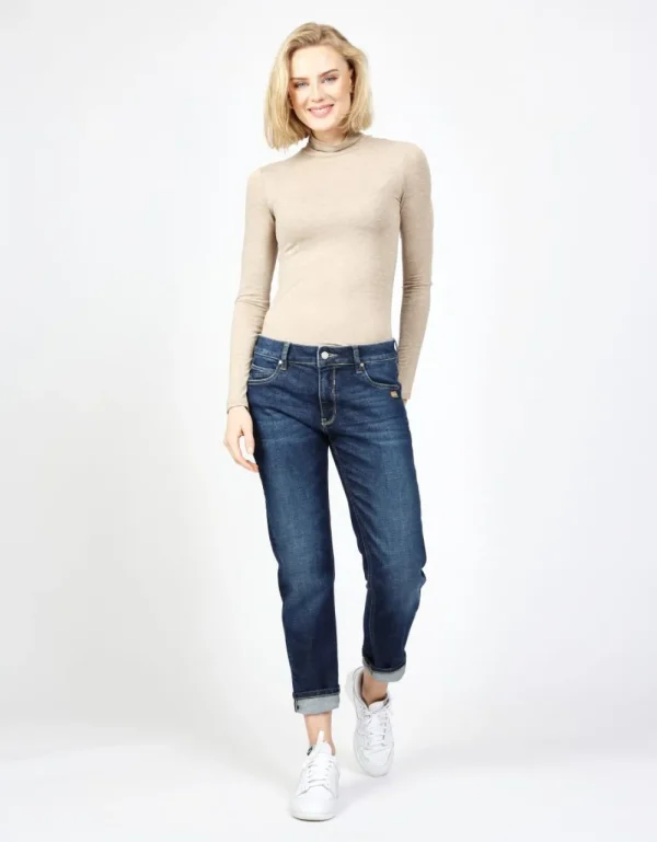 Gang 94Nadia Cropped Jeans Sea Tide Worn Wash- Jeans