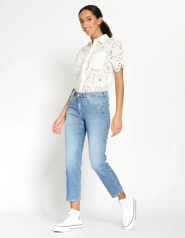 Gang 94Rubinia Cropped Midsummer Wash- Jeans