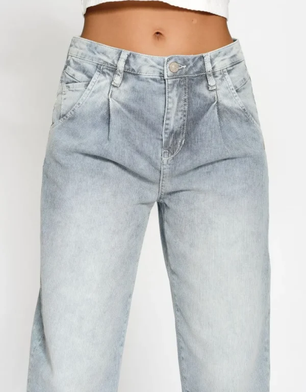 Gang 94Silvia Jogger Used Wash- Jeans