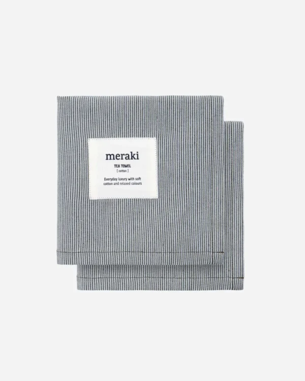 Meraki Geschirrhandtücher, Verum, Light grey/army green- Küche & Gedeckter Tisch