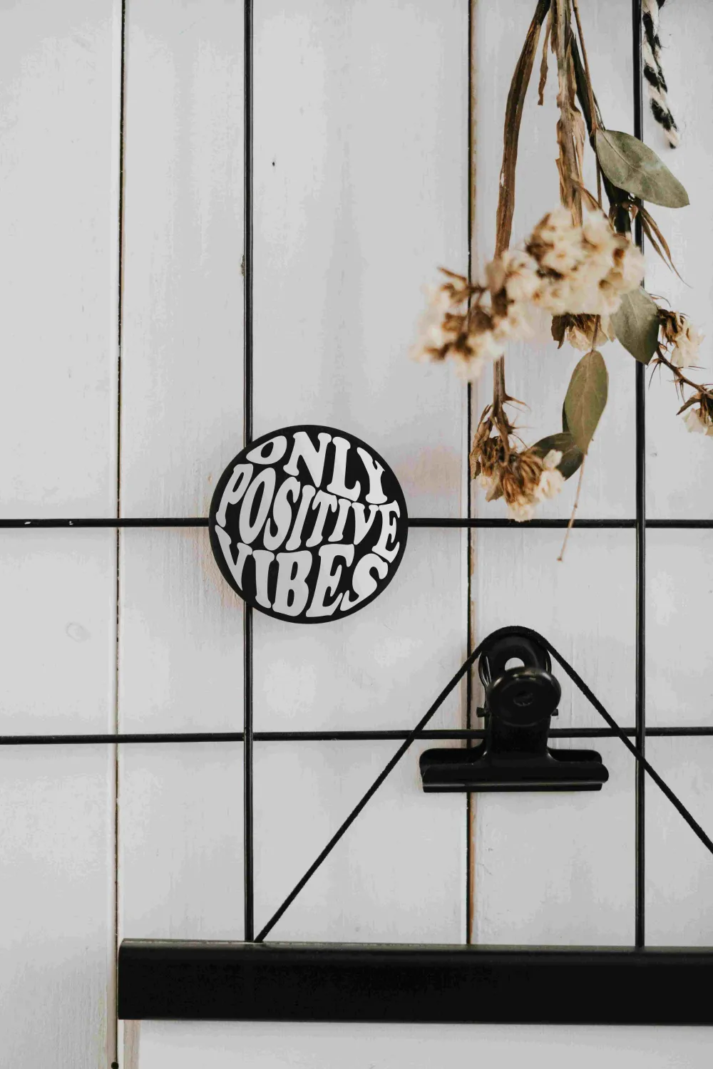 hg_magnet_gro_only_positi_1.webp Heldenglück HG Magnet groß Only positive Vibes- Lovely Stuff