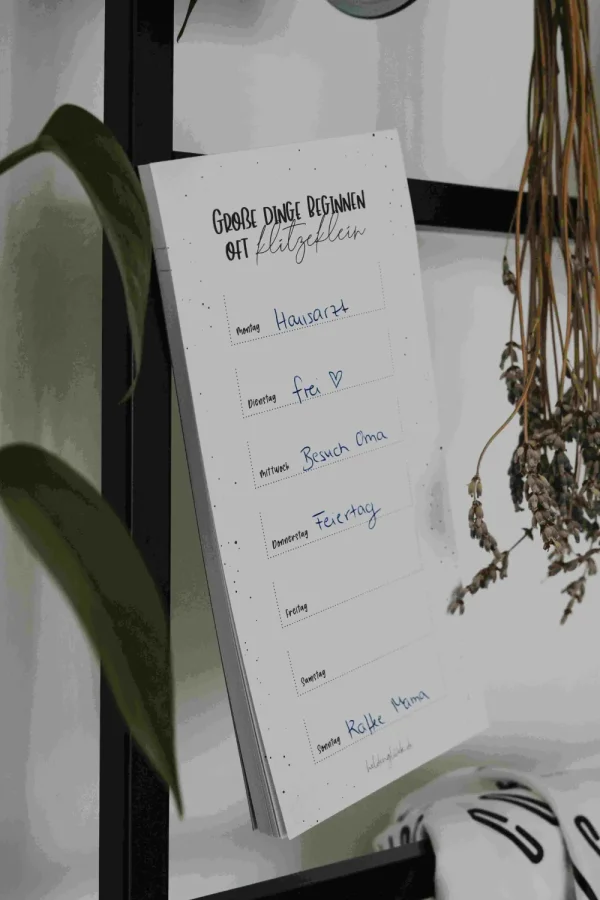 Heldenglück HG Magnetblock Große Dinge- Lovely Stuff