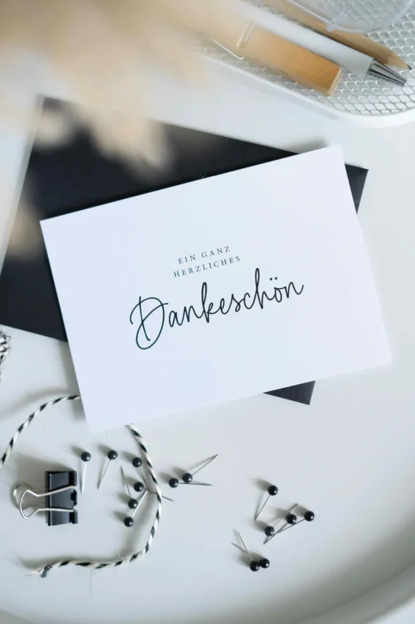 Heldenglück HG Postkarte · Dankeschön- Lovely Stuff