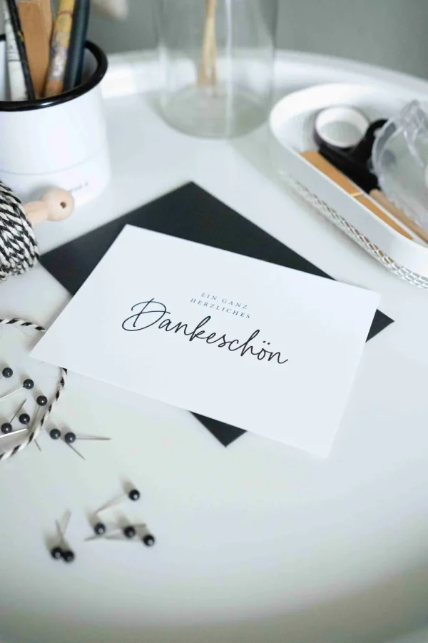 Heldenglück HG Postkarte · Dankeschön- Lovely Stuff